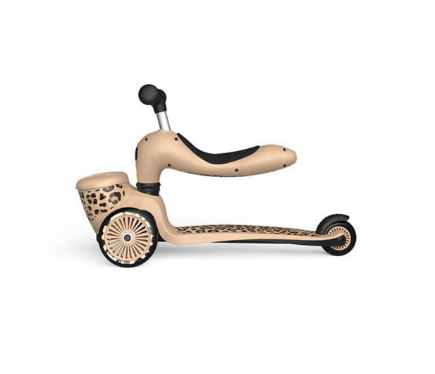 Scoot & Ride Highwaykick 1 Lifestyle Jeździk i hulajnoga 2w1 Leopard - 1109690 - zdjęcie 3